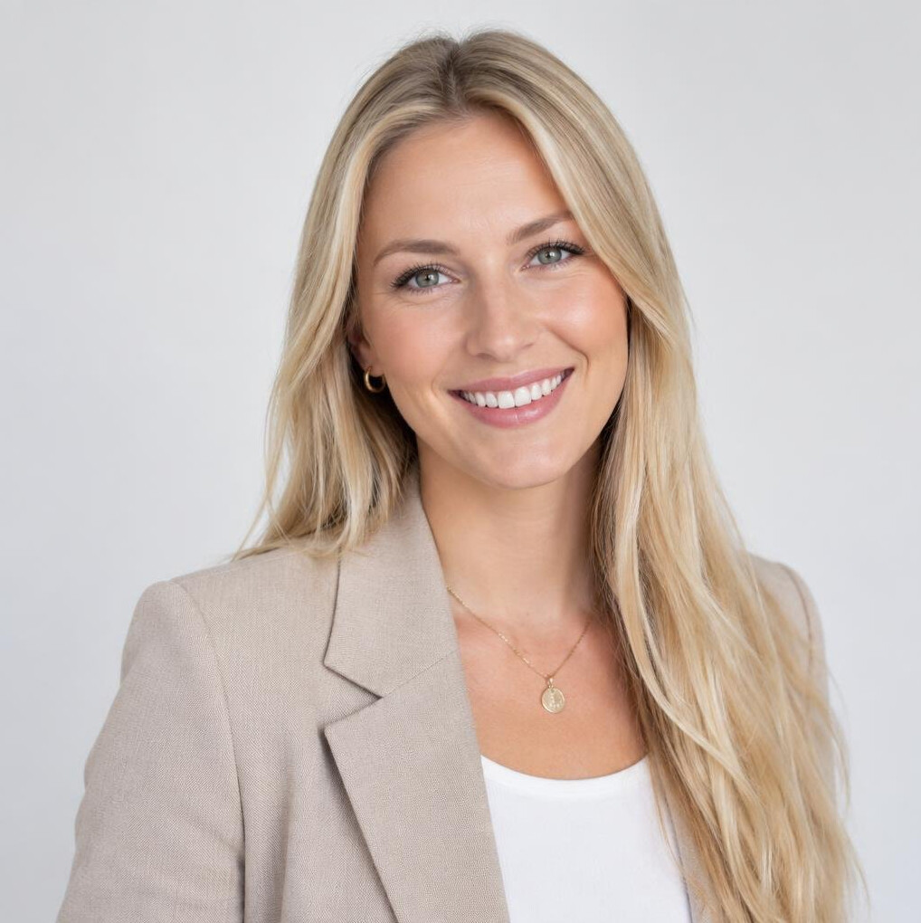 Portrait of a young female client support specialist